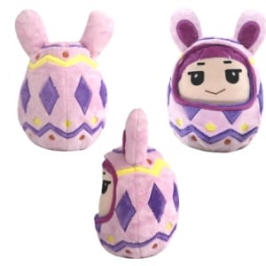 Factory Custom High Quality Cute Plush Doll Stuffed Egg Toy Removable Fun Plush Toy