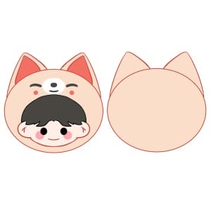 Custom  High  Quality Plush Stuffed Toy Cute  Corgi Animals Soft Key Holder Personalized Design Details Fashionable Coin Purse